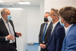 07.09.2021 Dr. Christoph Zindel besucht das Zentrum für Strahlentherapie