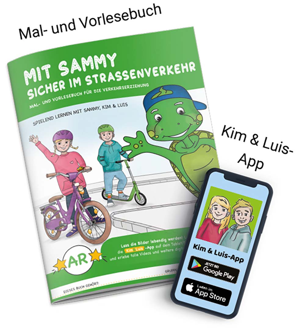 Buch und App: K&L-Verlag + Kreisverkehrswacht Freiburg-Müllheim